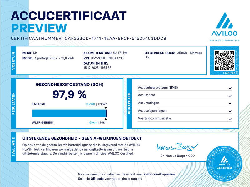 Kia Sportage 1.6 T-GDi PHEV AWD GT-Line